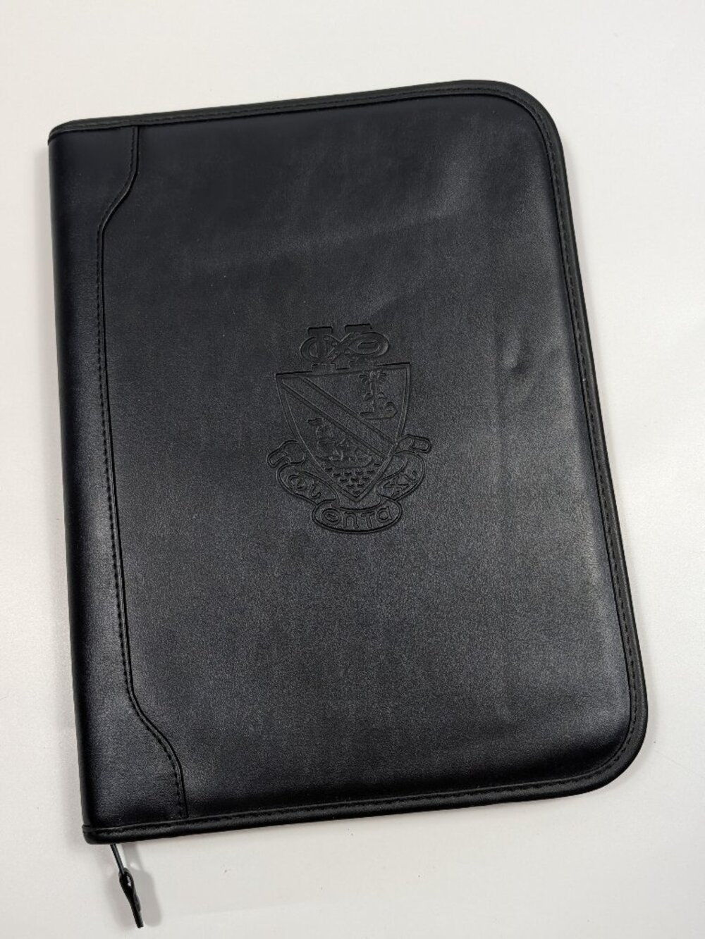 Gemline Phi Chi Theta Zippered Tablet Case Padfolio Portfolio Folder EUC